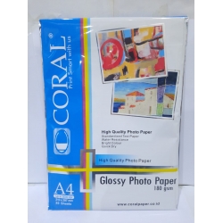 CORAL GLOSSY    A4     180 isi 20